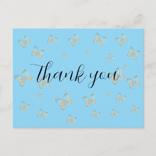 Flugschmetterlingsart Postkarte (Vorderseite)