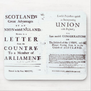 Flugschriften, die beide Seiten zeigen Mousepad