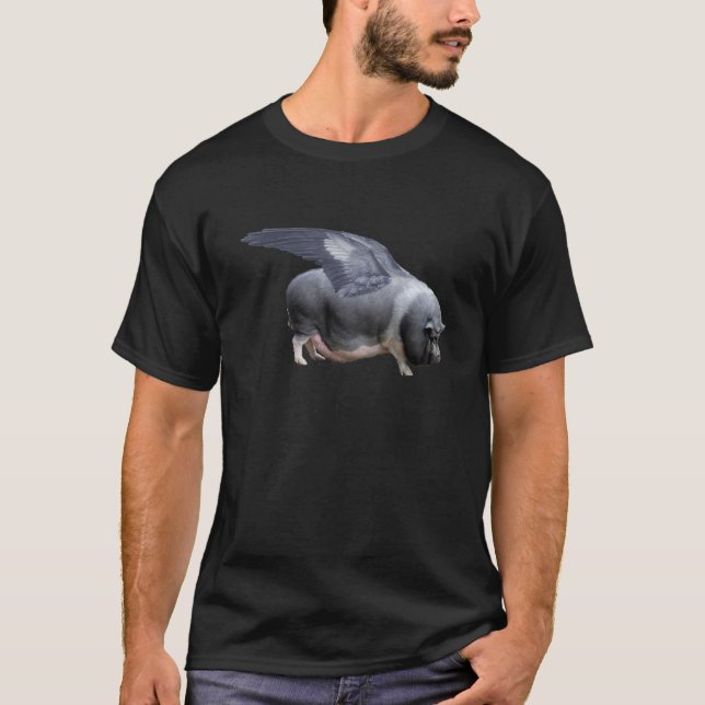 Flugschwein T-Shirt (Vorderseite)