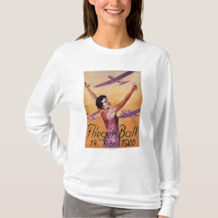 Flugshow im Hotel Wagner Promo-Plakat T-Shirt