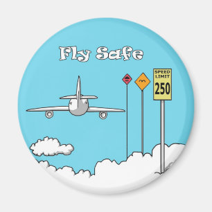 "Flugsicherheit" Magnet