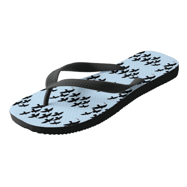 Flugtauben Flip Flops (Schrägansicht)