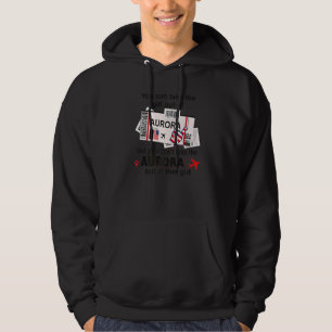 Flugticket Aurora Mädchen aus Aurora Bordkarte Hoodie