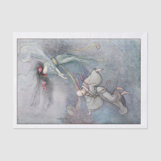 Flugträume Seidenpapier (Vorderseite)