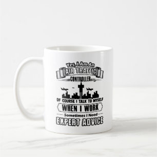 Flugverkehr-Kontrollen-Tasse Kaffeetasse
