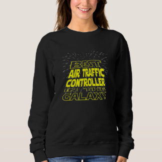 Flugverkehrsleiter Cool Galaxy Job Sweatshirt