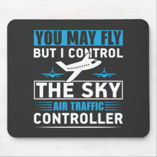 Flugverkehrsleiter Flughafen Funny Zitat Mousepad