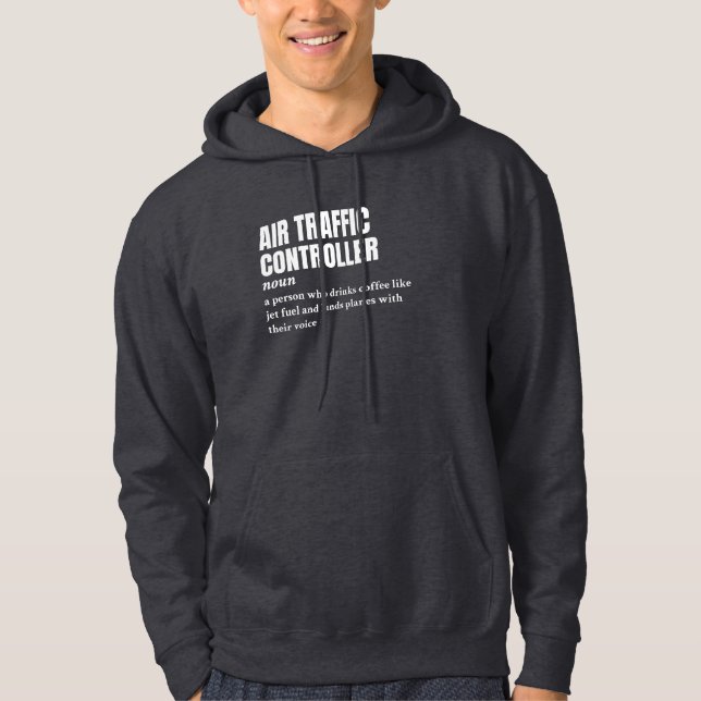 Flugverkehrsleiter - Funny Definition Hoodie (Vorderseite)