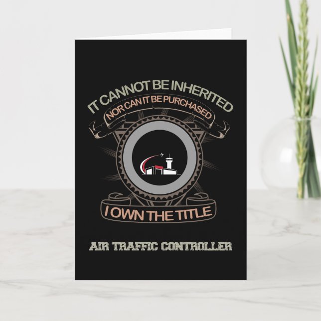 Flugverkehrsleiter Karte (Vorderseite)