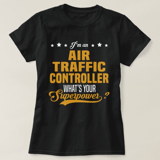 Flugverkehrsleiter T-Shirt (Design vorne)