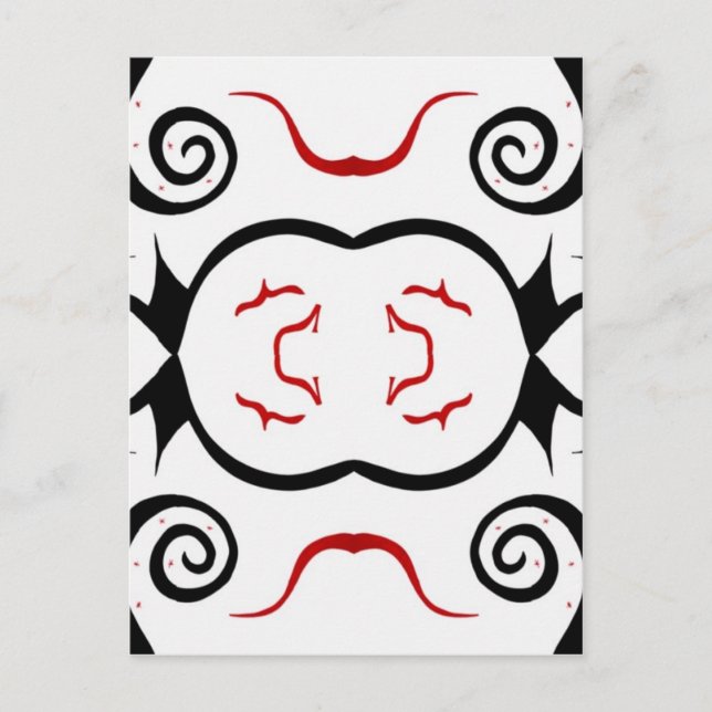 Flugvögel Postkarte (Vorderseite)