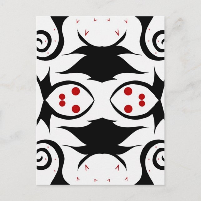 Flugvögel v3 postkarte (Vorderseite)