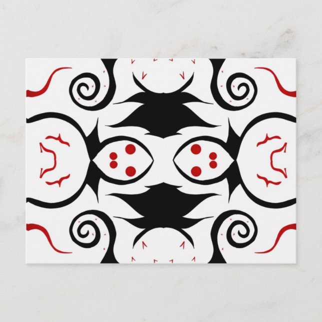 Flugvögel v3 postkarte (Vorderseite)