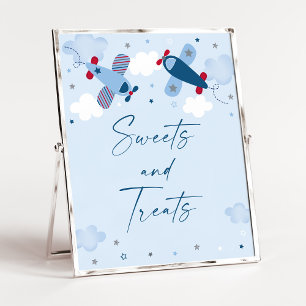 Flugwolken Geburtstagszeichen für Leckereien Poster