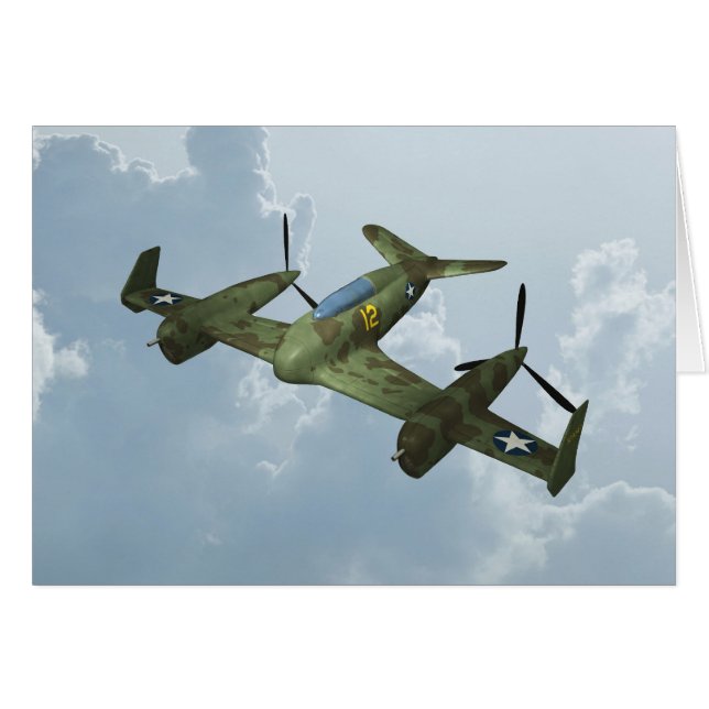 Flugzeug (Vorderseite (Horizontal))