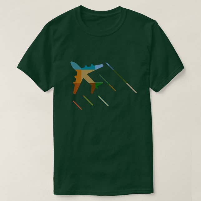 Flugzeug_01 T-Shirt (Design vorne)