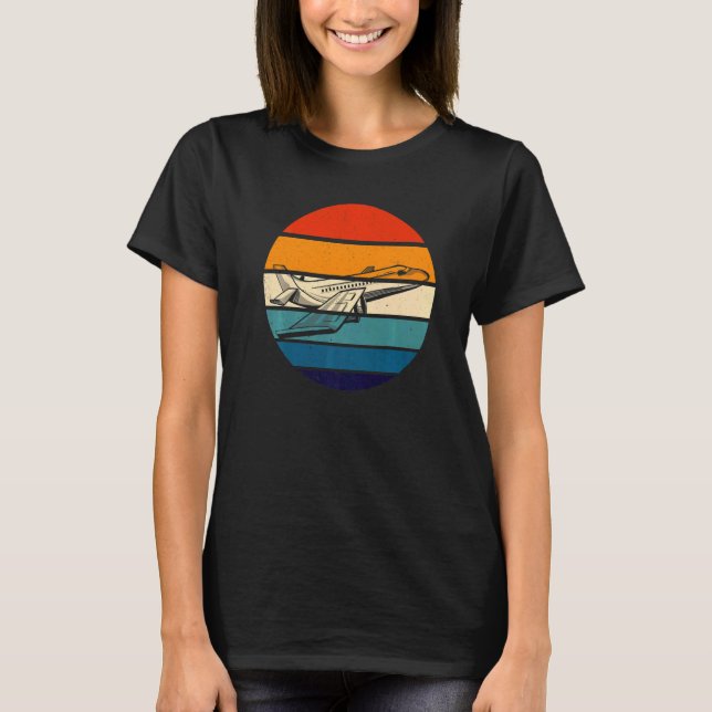 Flugzeug Aerospace Engineering Engineer T-Shirt (Vorderseite)