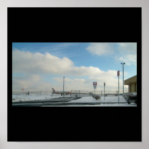 Flugzeug/Airport Poster