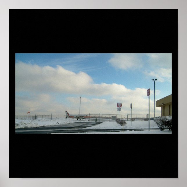 Flugzeug/Airport Poster (Vorne)