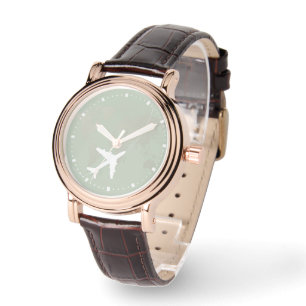 Flugzeug Armbanduhr