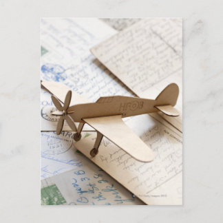 Flugzeug auf Postkarten