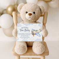 Flugzeug Aviator Bücher für Baby-Einlegekarte