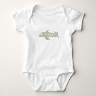 Flugzeug Baby Strampler
