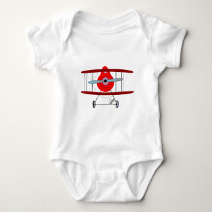 Flugzeug Baby Strampler
