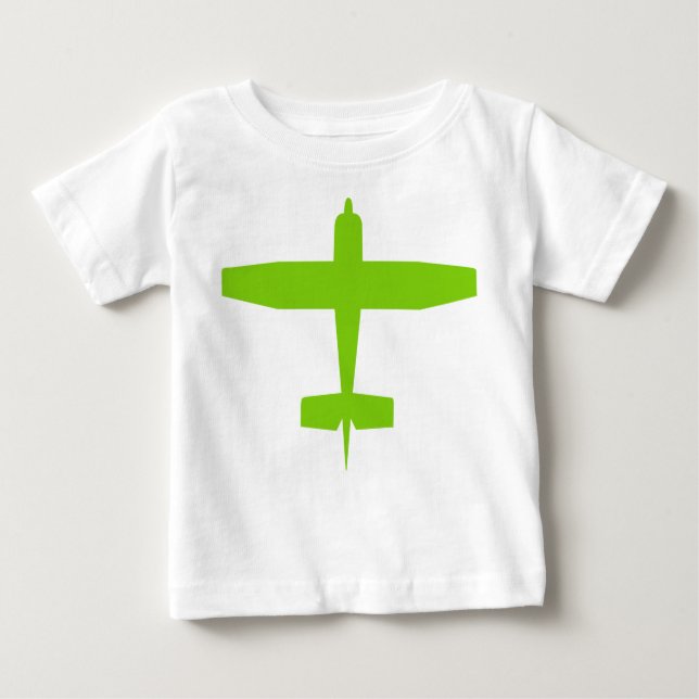 Flugzeug Baby T-shirt (Vorderseite)