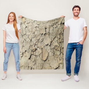 Flugzeug-Baumtarnung sieht Rinde Muster Fleece bl