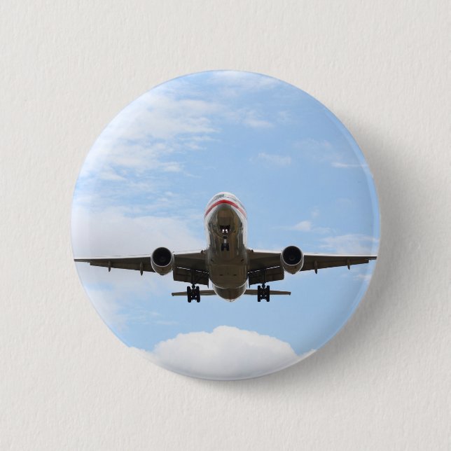 Flugzeug Button (Vorderseite)