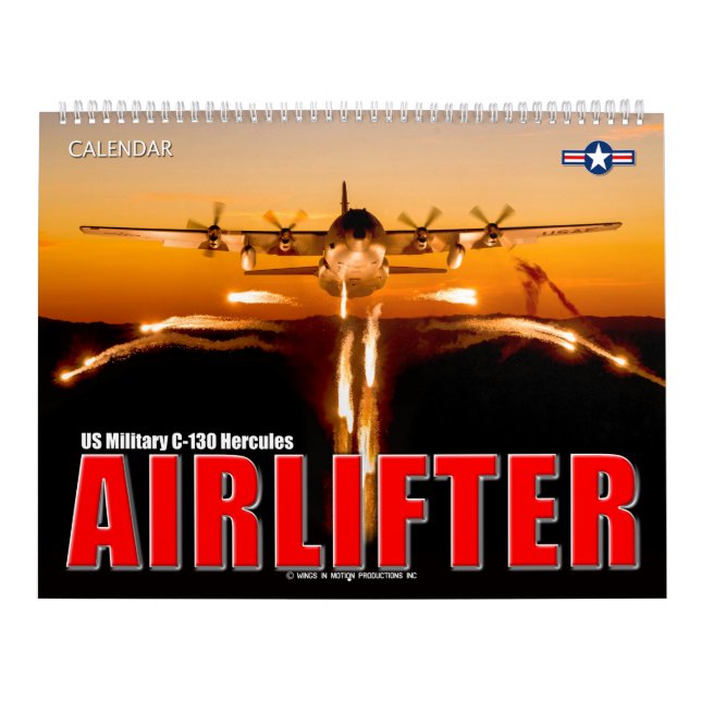 FLUGZEUG - C-130 Herkules Kalender (Titelbild)