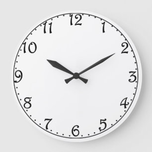 Flugzeug Clock Face Harrington Große Wanduhr
