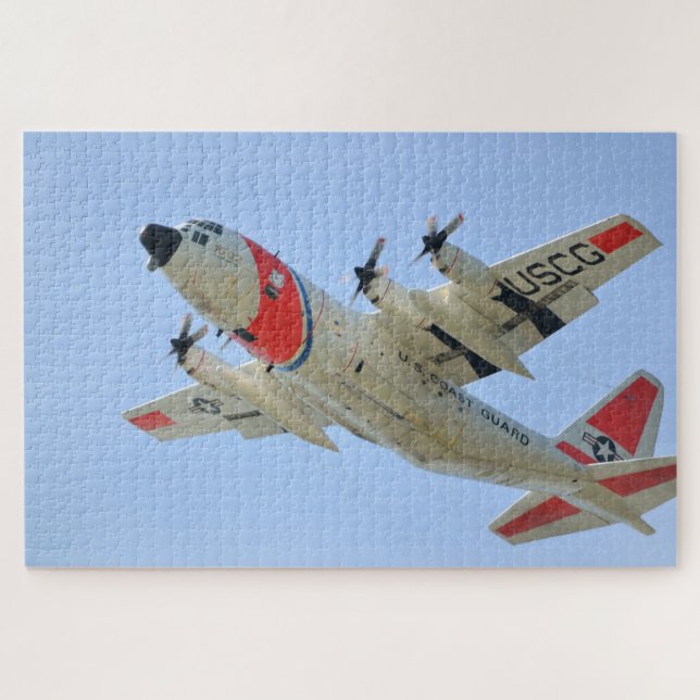 Flugzeug der Küstenwache Puzzle (Horizontal)