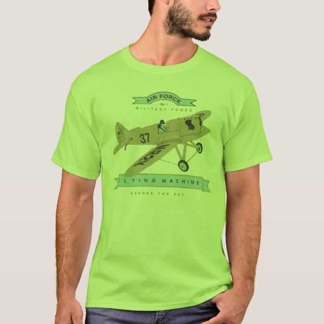 Flugzeug der Luftwaffe T-Shirt (Vorderseite)