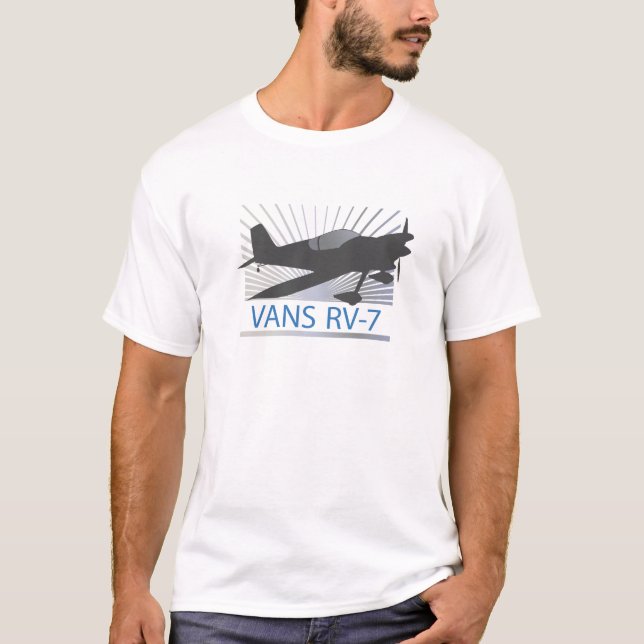 Flugzeug der Packwagen-RV-7 T-Shirt (Vorderseite)