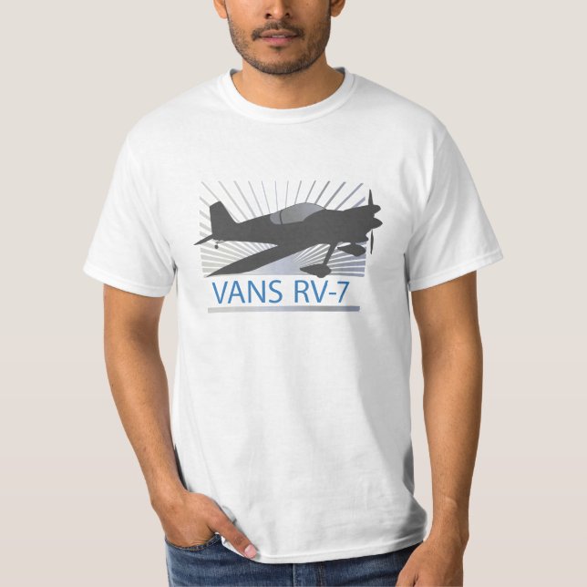 Flugzeug der Packwagen-RV-7 T-Shirt (Vorderseite)