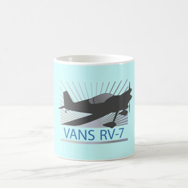 Flugzeug der Packwagen-RV-7 Tasse (Mittel)
