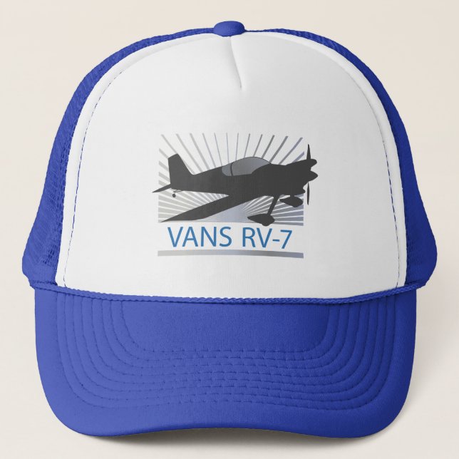 Flugzeug der Packwagen-RV-7 Truckerkappe (Vorderseite)