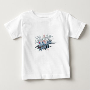 Flugzeug des Cartoon Baby T-shirt