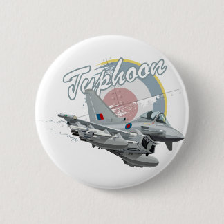 Flugzeug des Cartoon Button