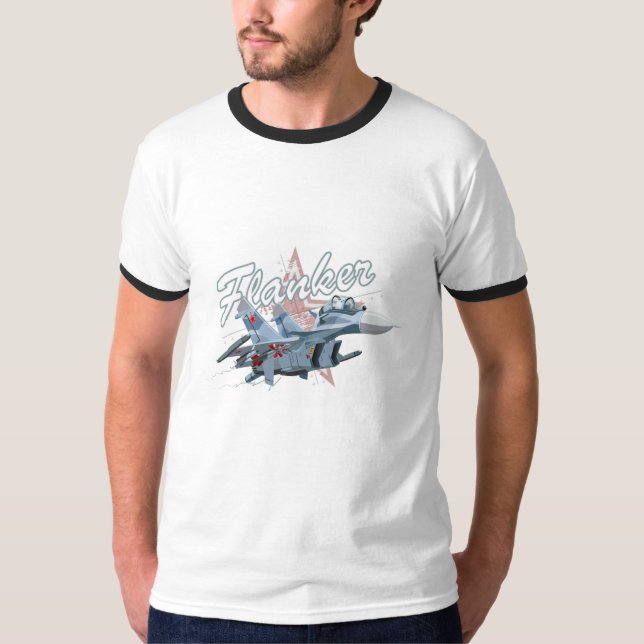 Flugzeug des Cartoon T-Shirt (Vorderseite)