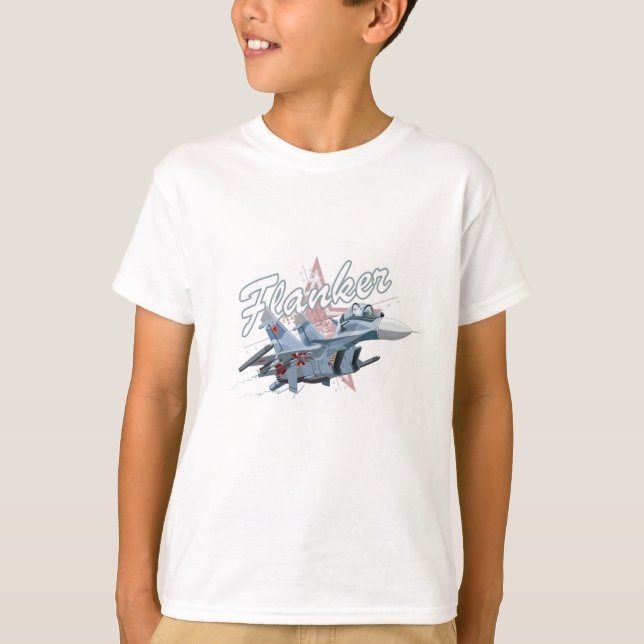Flugzeug des Cartoon T-Shirt (Vorderseite)