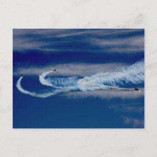 Flugzeug des Krieges Postkarte