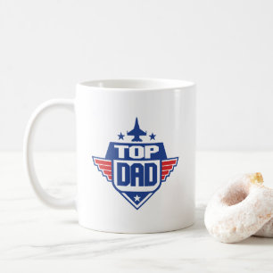 Flugzeug des obersten Vaters Kaffeetasse