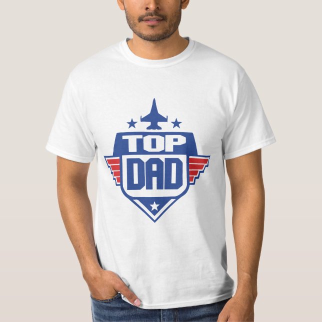 Flugzeug des obersten Vaters T-Shirt (Vorderseite)