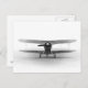 Flugzeug Doppeldecker Vintag historisch Postkarte (Vorne/Hinten)