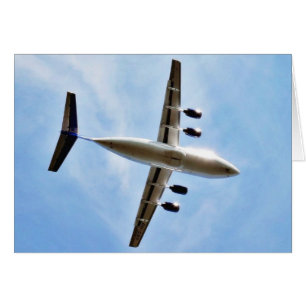 Flugzeug entfernen sich