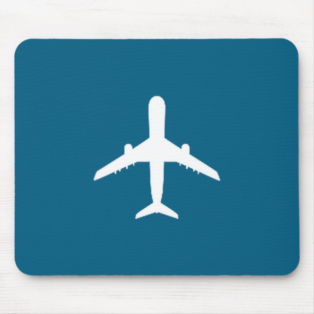 Flugzeug-Enthusiast Luftfahrt Papa Mousepad (Vorne)