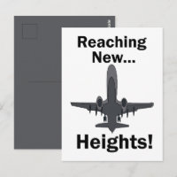 Flugzeug erreicht neue Höhen Inspirierender Spruch